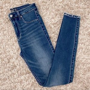 A&F High Rise Skinny Jeans/Leggings